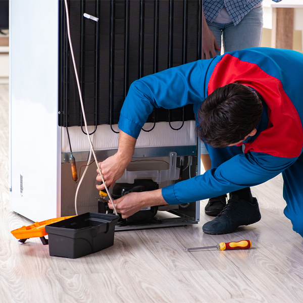 how much do you charge for refrigerator repair services in Matthews Missouri